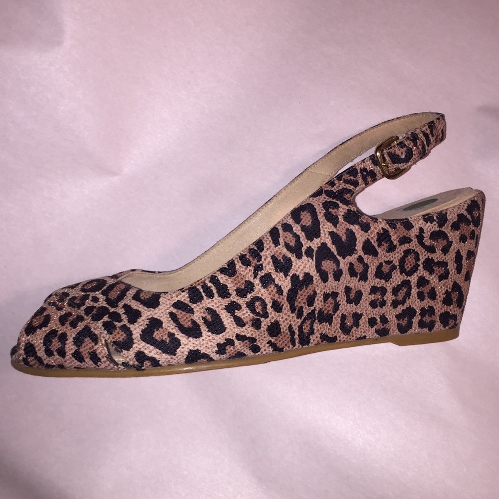 Nwob Size 10 Authentic Stuart Weitzman Wedge Heels - image 1